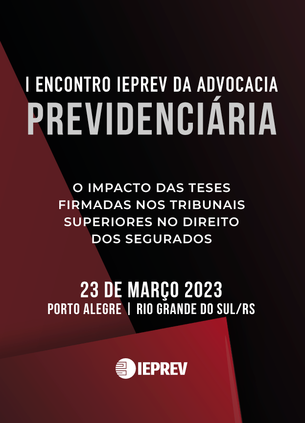 Ieprev I Encontro Do Ieprev Da Advocacia Previdenci Ria